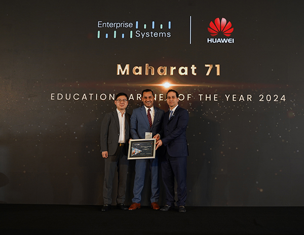 Maharat 71 Wins Education Partner of the Year 2024 Award